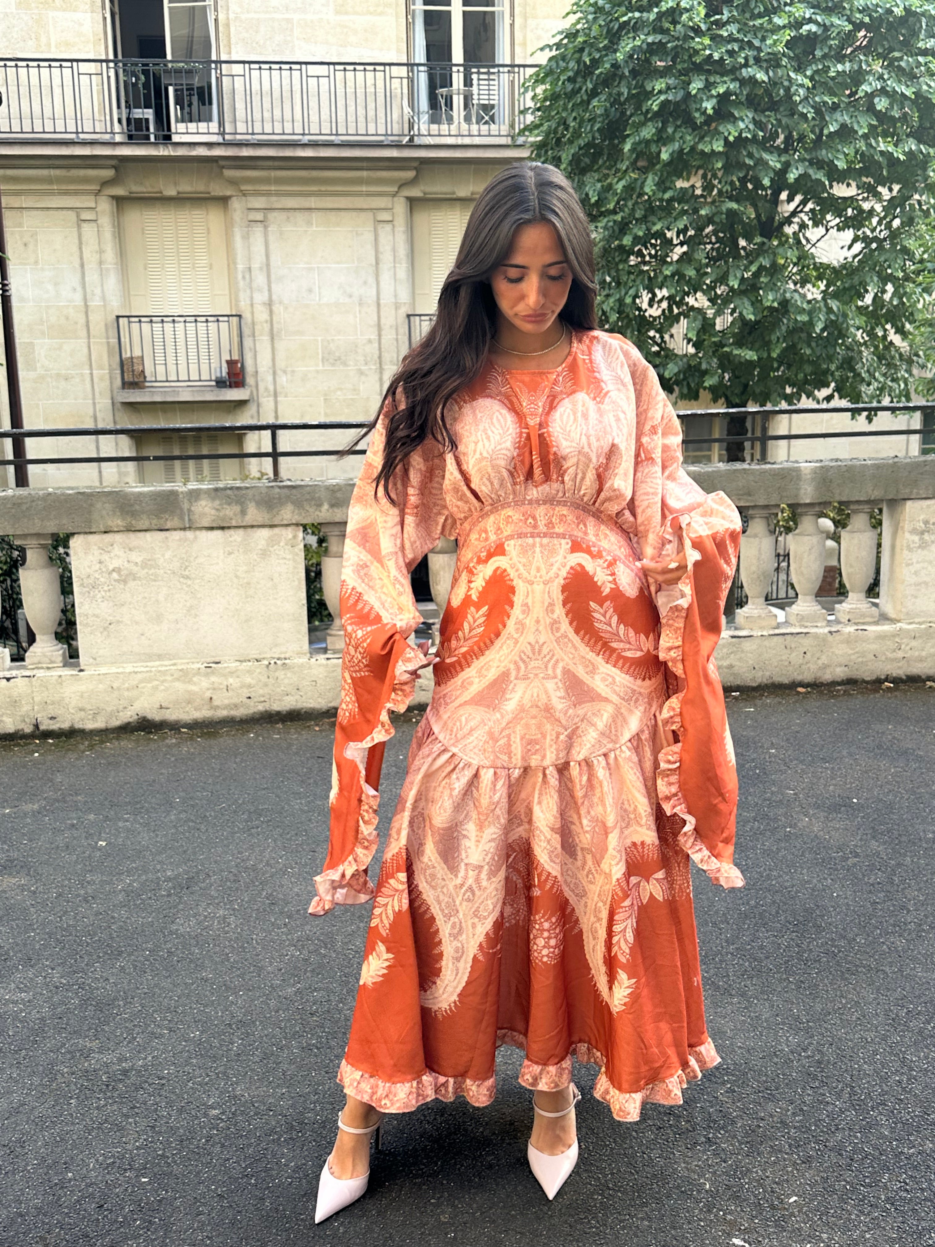 Robe orange