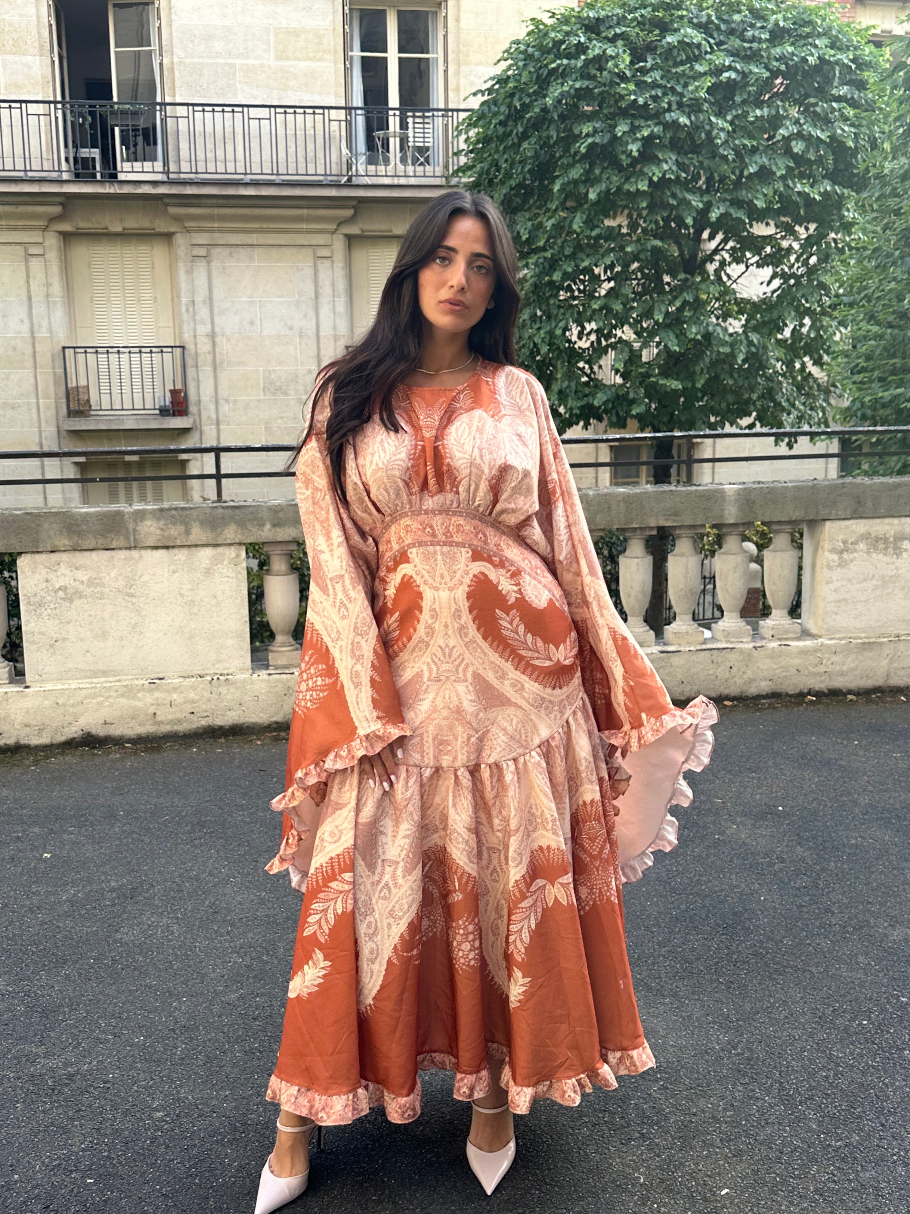 Robe orange