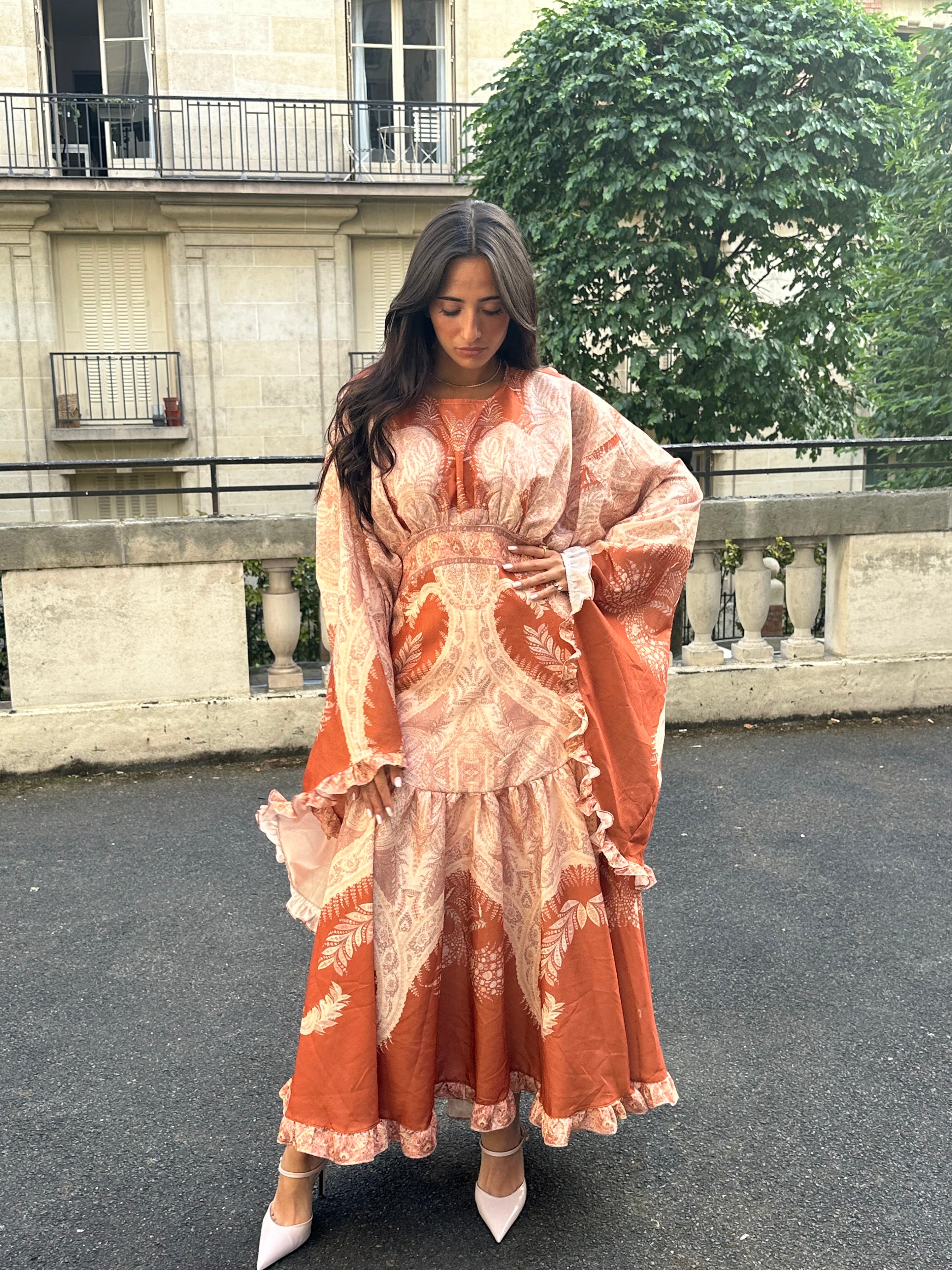 Robe orange