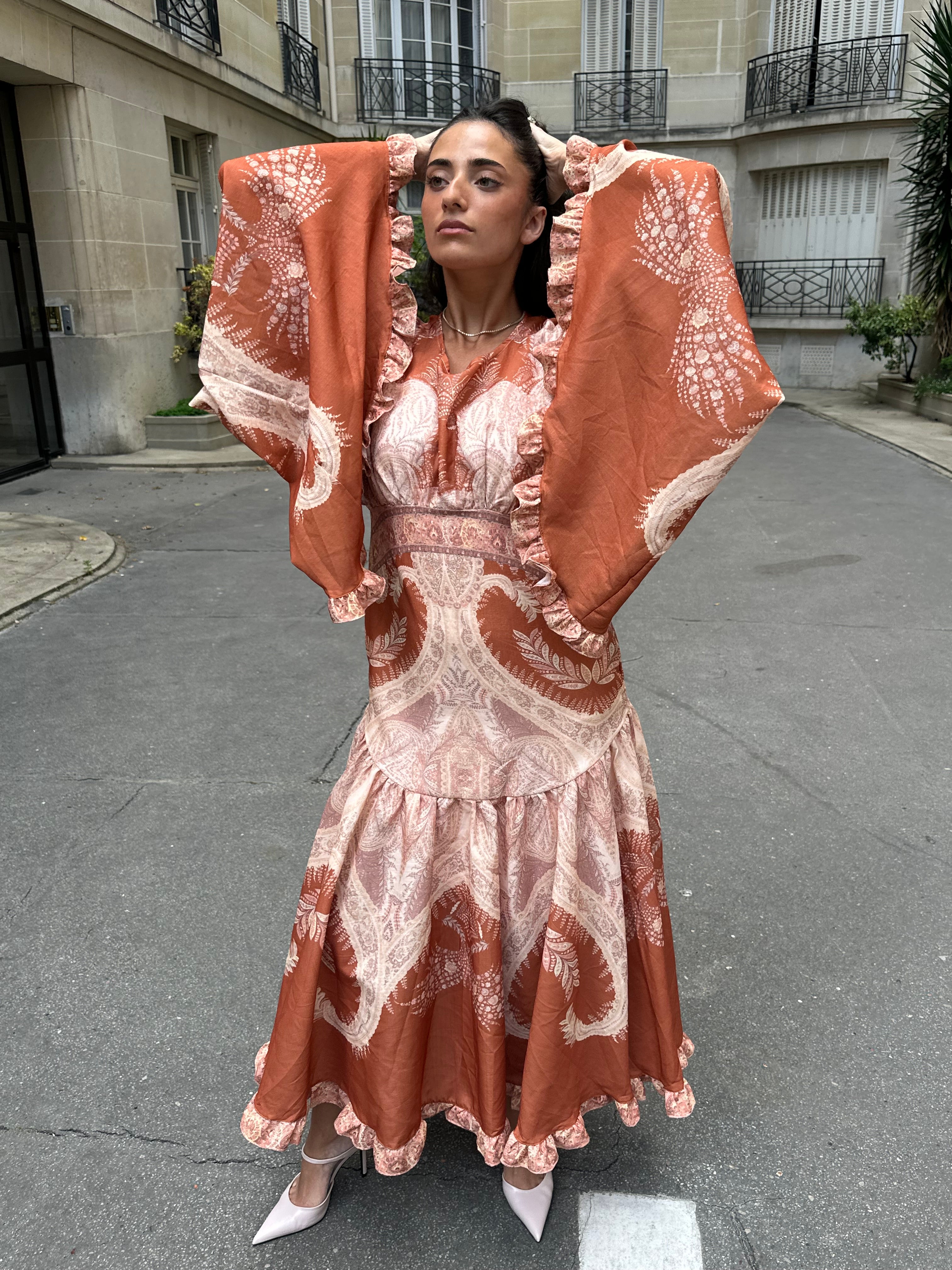 Robe orange
