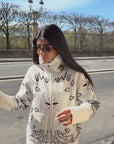 Gilet Bandana Blanc